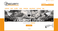 Desktop Screenshot of ipsecurity.cz